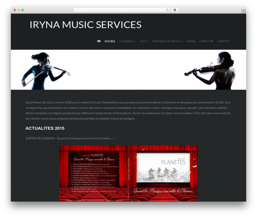 Irynamusic WordPress theme - irynamusicservices.com/fr/266-2
