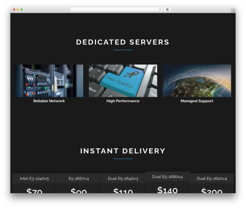 OneHost (shared on wplocker.com) WordPress theme - njhosts.com