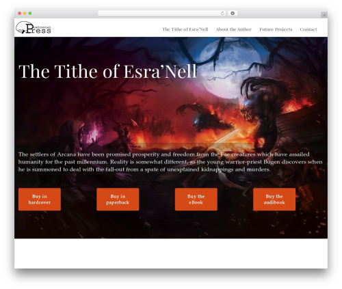 Prefrontal WordPress theme - prefrontalpress.com