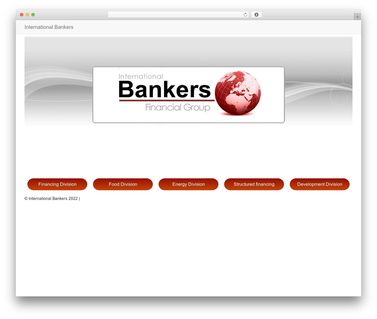 upBootWP WordPress theme - internationalbankers.com