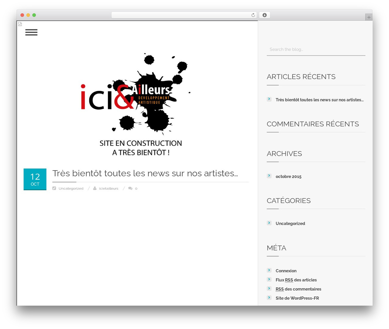 Wizard WordPress theme - ici-et-ailleurs.eu Wizard WordPress theme - ici-et-ailleurs.eu