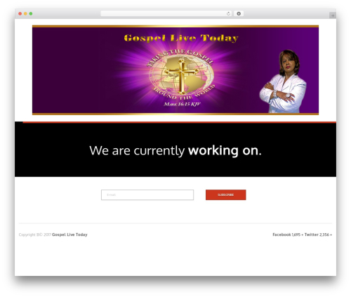 Coming Soon by Supsystic (coming-soon-by-supsystic) free WordPress plugin - gospellivetoday.org Coming Soon by Supsystic (coming-soon-by-supsystic) free WordPress plugin - gospellivetoday.org