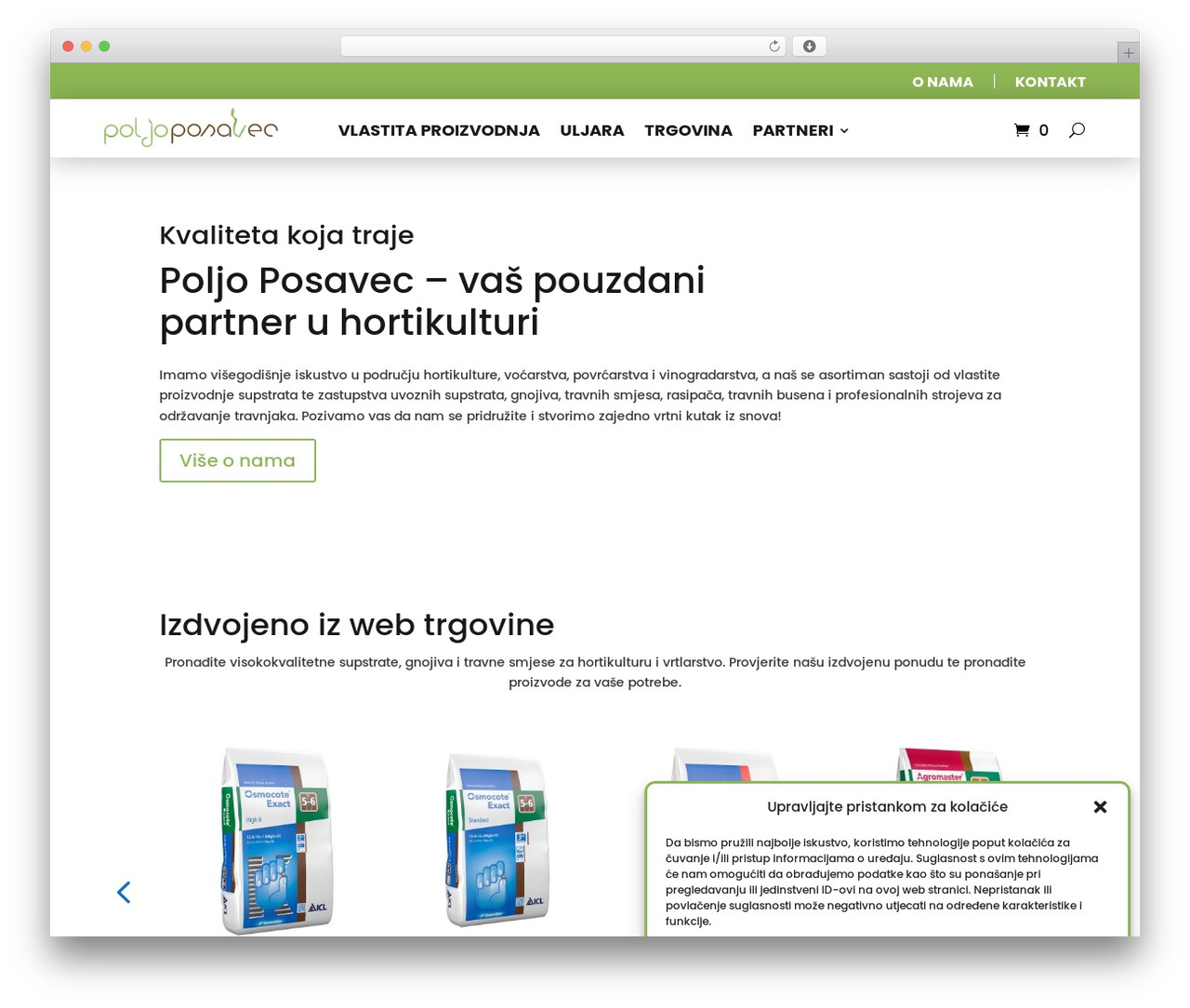 WordPress theme Divi - poljoposavec.com