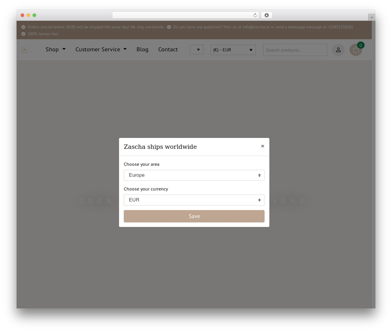 WordPress theme Morrison - zaschahair.com