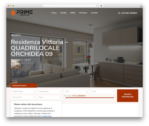 Residence gutenberg WordPress plugin - cercoimmobileintrentino.it