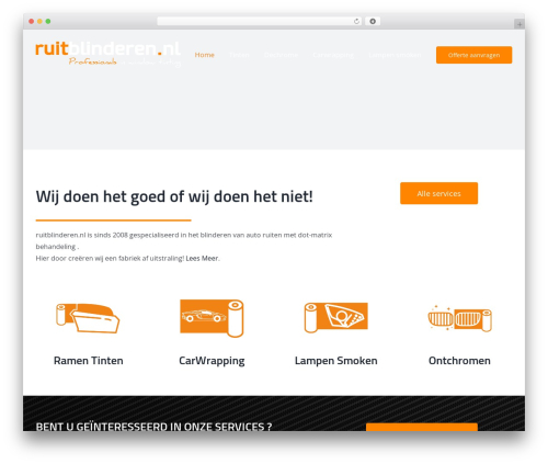 Embedpress pro WordPress plugin - ruitblinderen.nl