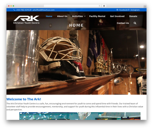 Beaver Builder Theme WordPress theme - thearkcyc.com