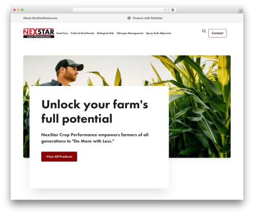 Hello Elementor WordPress theme - nexstarag.com