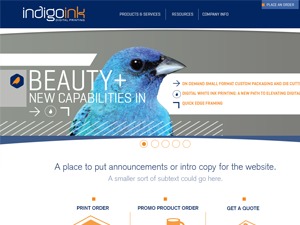 Indigo theme WordPress by Lucas Hanyok