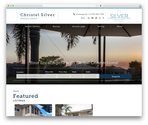 IXACT Framework theme WordPress - silverhouses.com