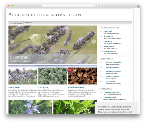 Network-Theme WordPress theme - aetherischesoel.org