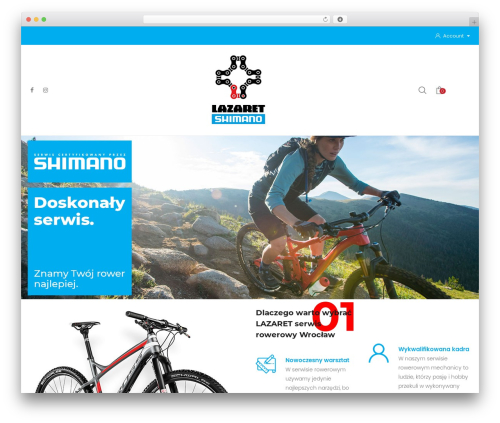 Ocolus WordPress theme - lazaret.pl