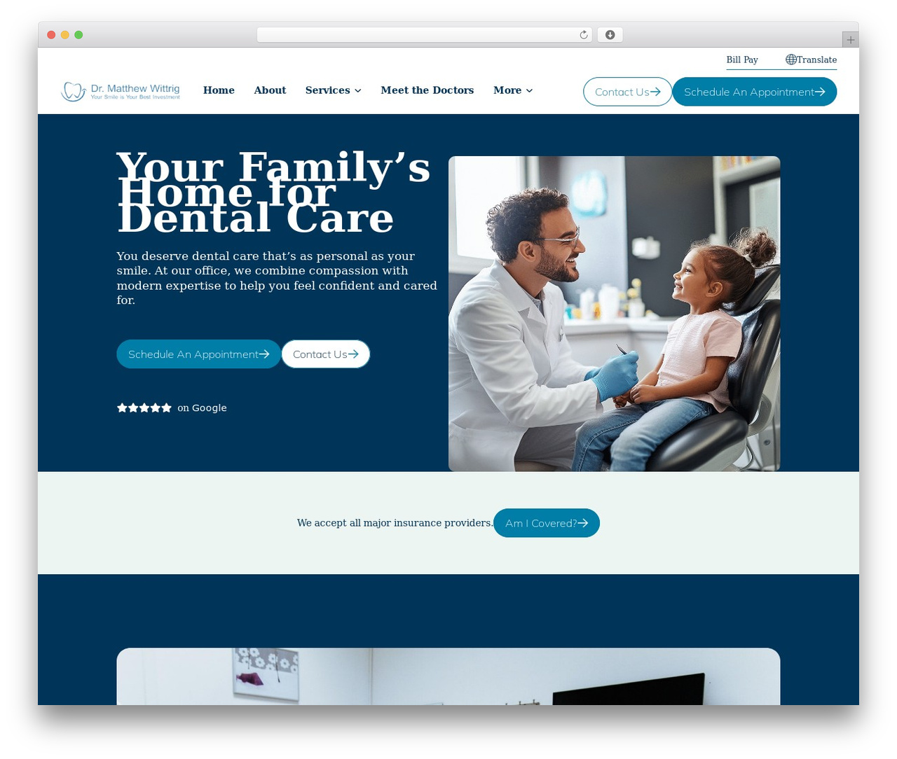 Relay WordPress theme - indianasmilemaker.com