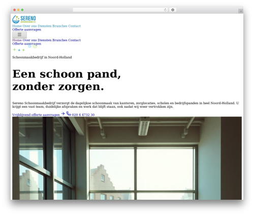 Sereno Elementor Widgets Theme theme WordPress - sereno.endestaging.nl