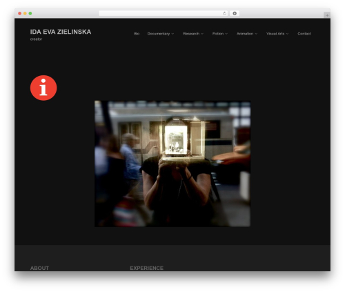 Sider WordPress theme design - ida-eva.com