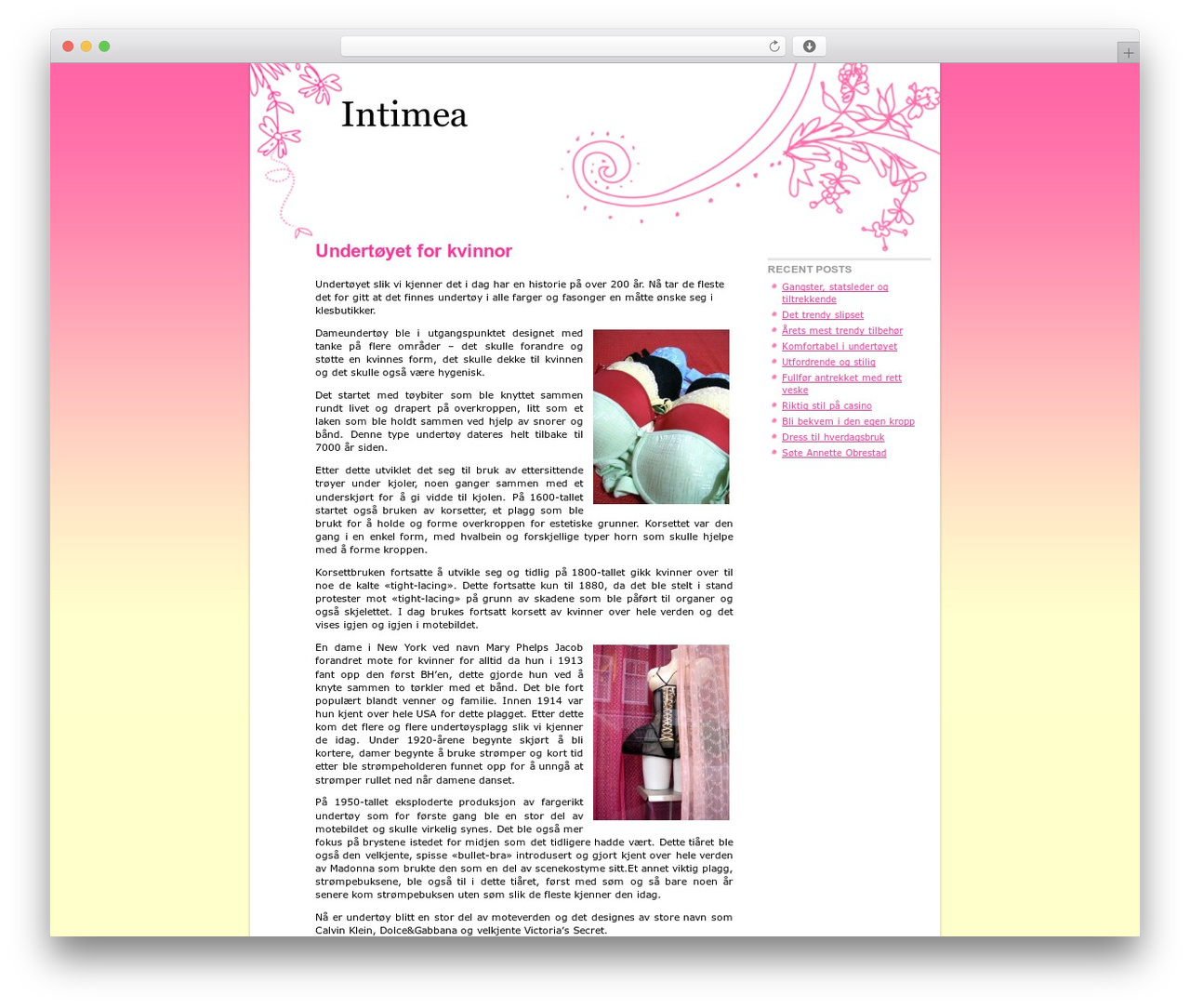 Sunset Theme WP theme - intimea.no Sunset Theme WP theme - intimea.no
