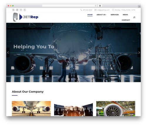 The7 Classic company WordPress theme - gojetrep.com The7 Classic company WordPress theme - gojetrep.com