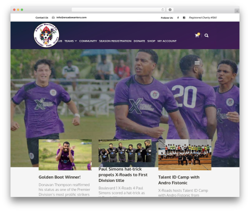Trophy theme WordPress - xroadswarriors.com