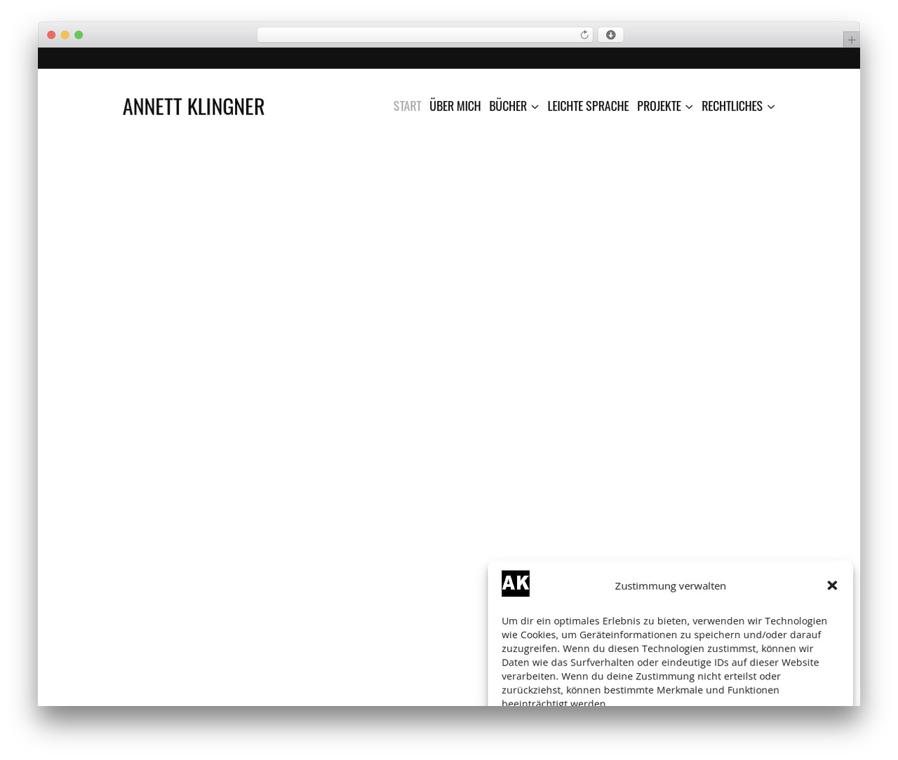 WordPress theme Hellen - annett-klingner.de