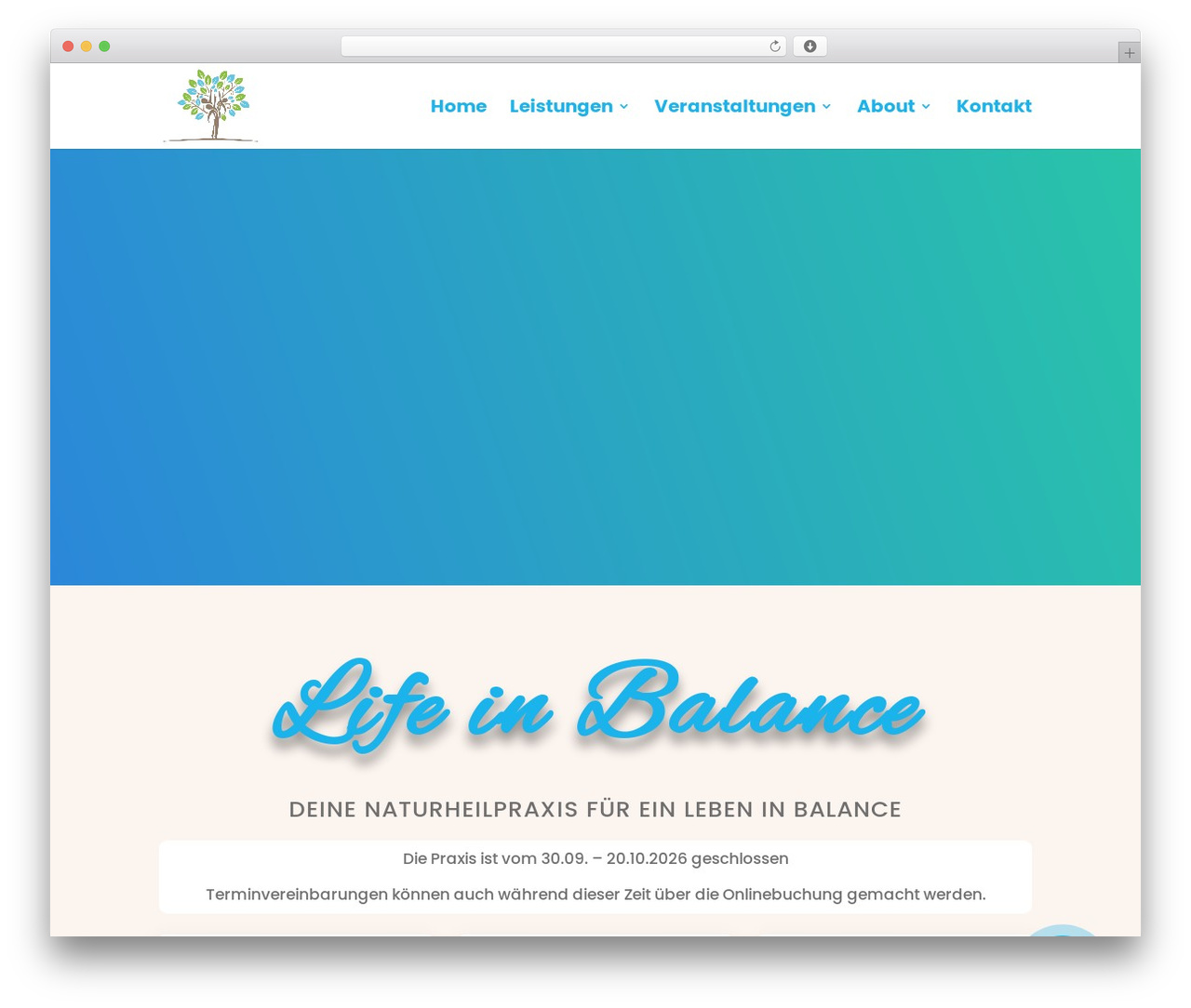 WordPress theme Divi - life-in-balance.org