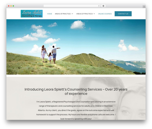 WordPress theme Divi - leorasplett.com