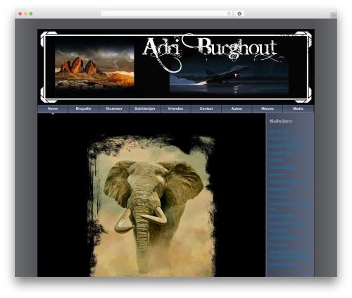 WordPress theme Expound - adriburghout.nl