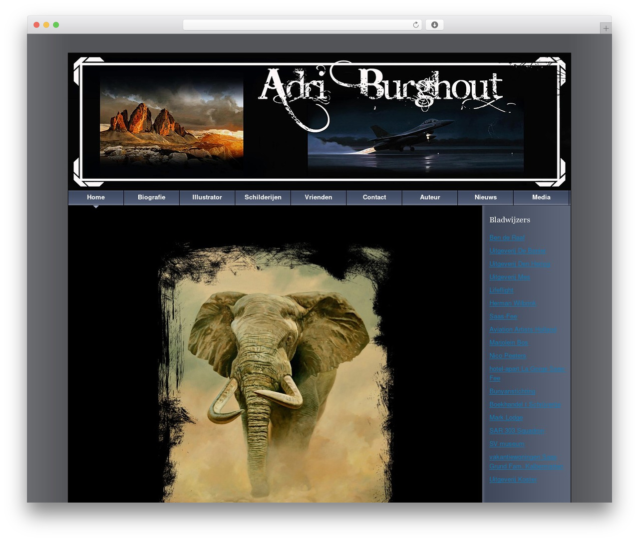 WordPress theme Expound - adriburghout.nl