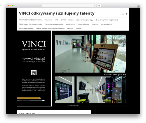 WordPress theme NEBlue - i-vinci.pl
