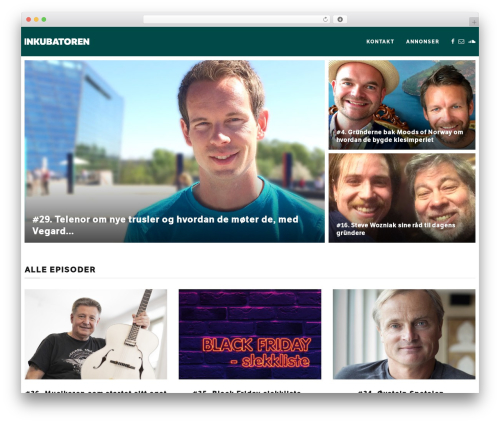 WordPress theme soledad - inkubatoren.no