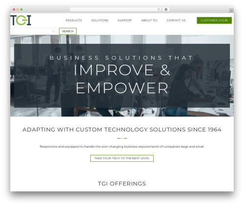 WordPress theme TGIOA.com - Custom Theme - tgioa.com