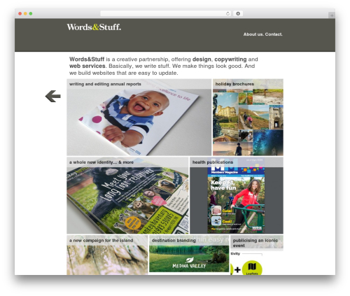 AutoFocus WordPress theme - wordsandstuff.co.uk