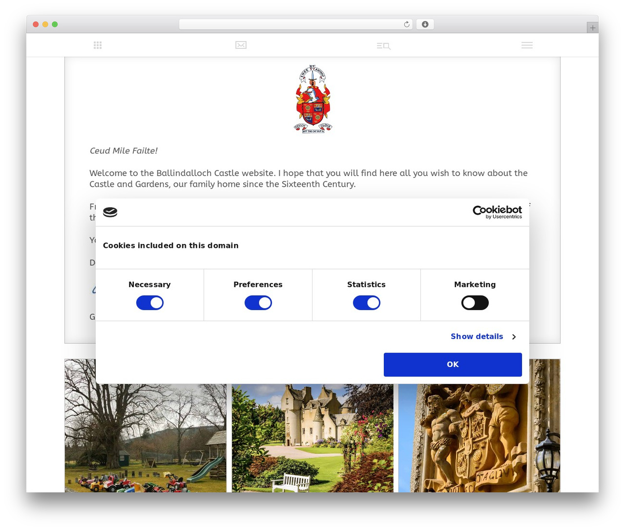 Create top WordPress theme - ballindallochcastle.co.uk Create top WordPress theme - ballindallochcastle.co.uk
