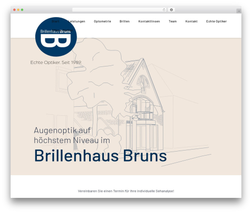 Divi theme WordPress - brillenhaus-bruns.de