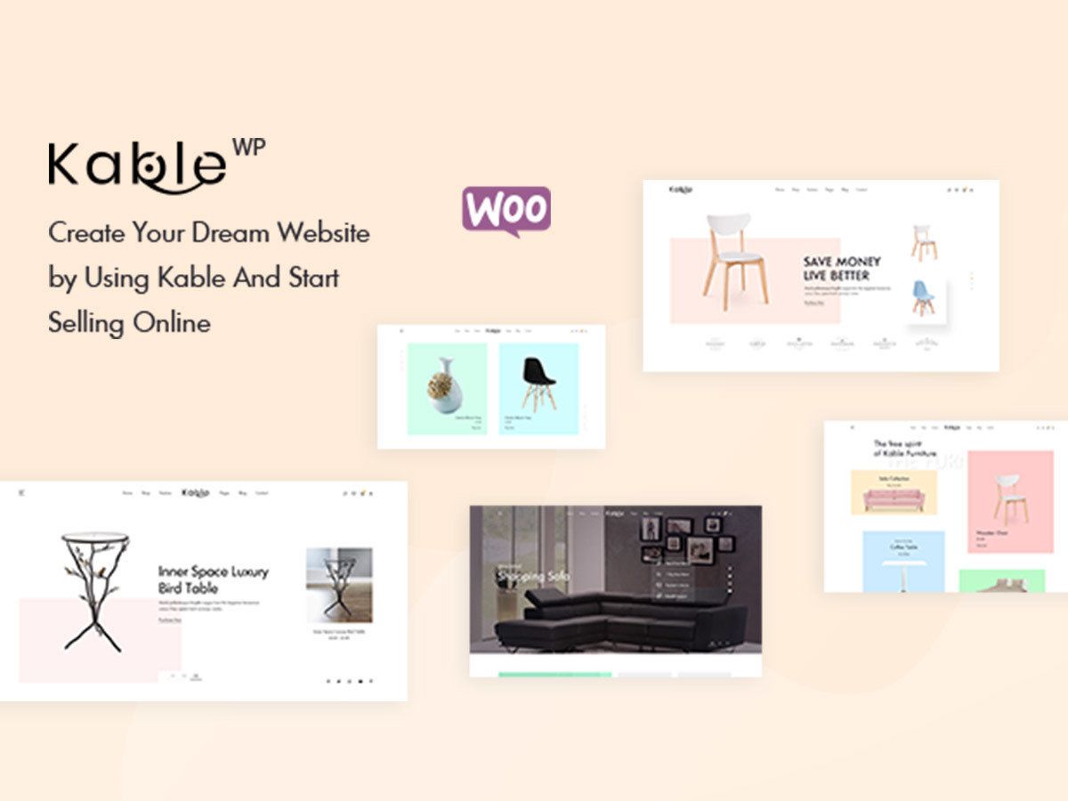 Kable WordPress shop theme