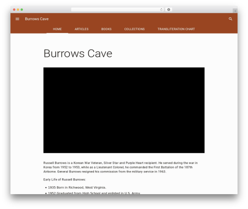 Material Design Google theme WordPress - burrowscave.io Material Design Google theme WordPress - burrowscave.io