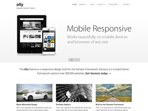 SquareOne WordPress theme by Appfinite