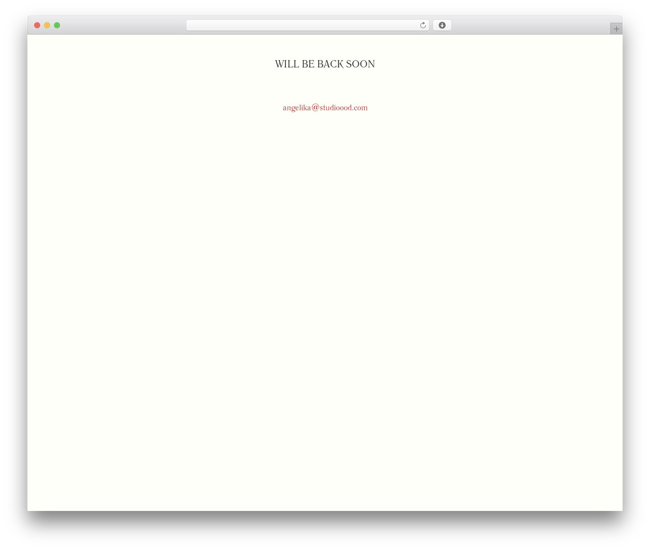 Studio Ood Theme WordPress theme - studioood.com