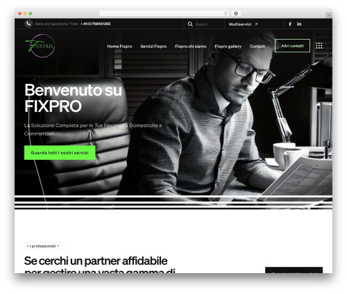 Theme WordPress Vertexify - fixpro.ch