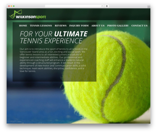 Theme WordPress Elevate - wilkinsonsport.com