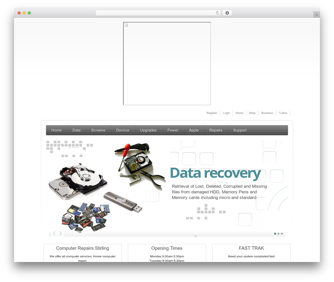 theme1896 WordPress store theme - workshop.computer-division.com