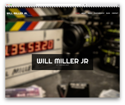 WordPress theme cherry - willmillerjr.com