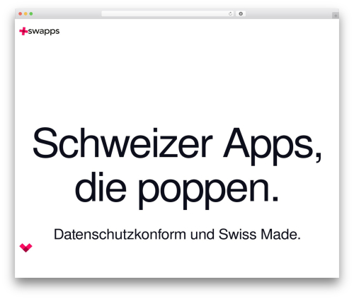 WordPress theme WEBKINDER Starter Theme - swapps.ch