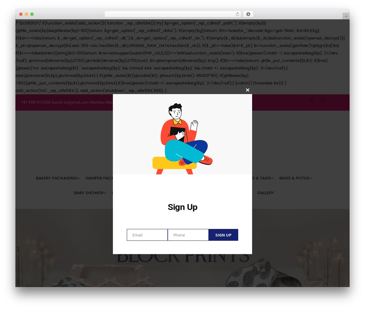 WordPress theme Woostify - theboxxit.com