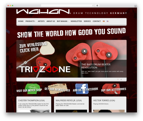 WordPress theme Zenon PRO - wahan.de