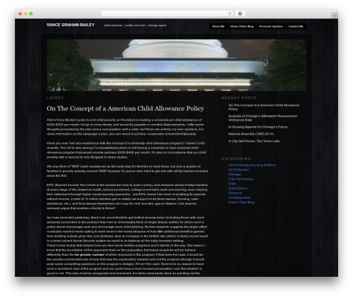 WordPress website theme Modularity Lite - wp.garydubois.com