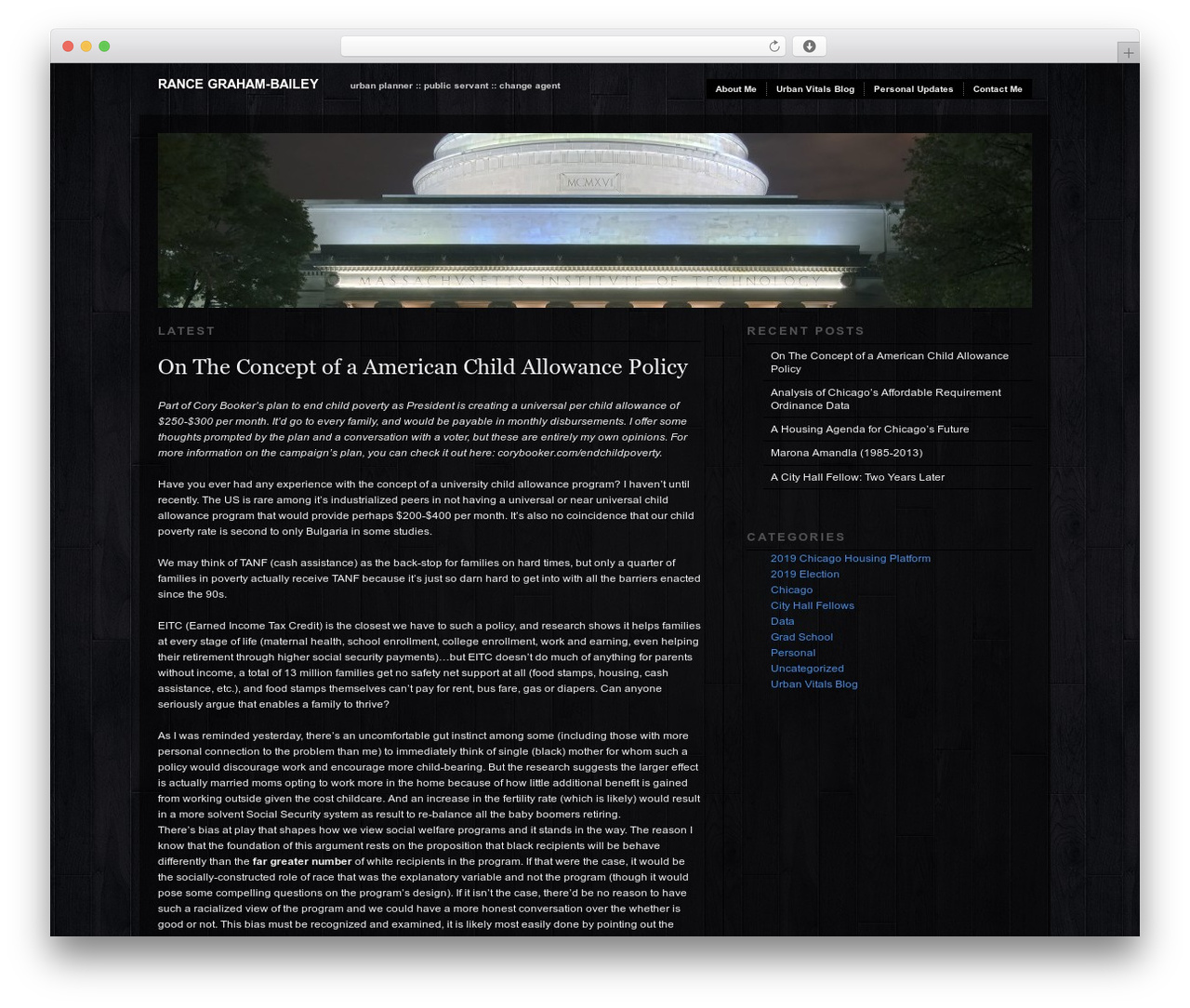 WordPress website theme Modularity Lite - wp.garydubois.com