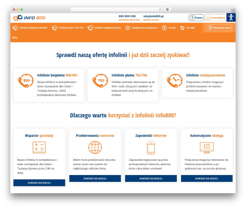 Smooth Scroll Up (smooth-scroll-up) free WordPress plugin - info800.pl