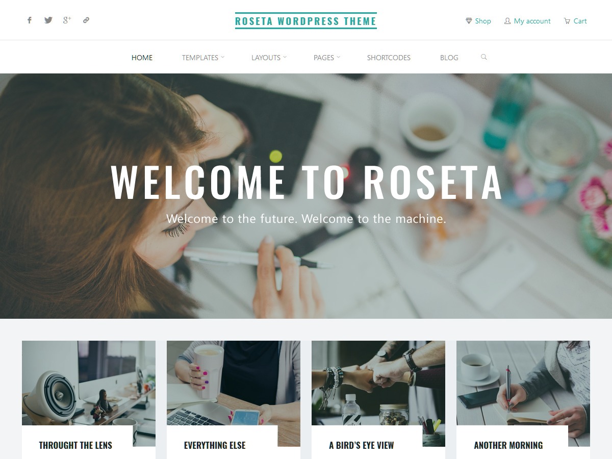 Ms Live WordPress theme by Global Art Agency