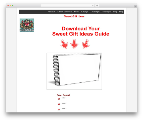 Funnel voodoo WordPress plugin - sweetgiftideas.com