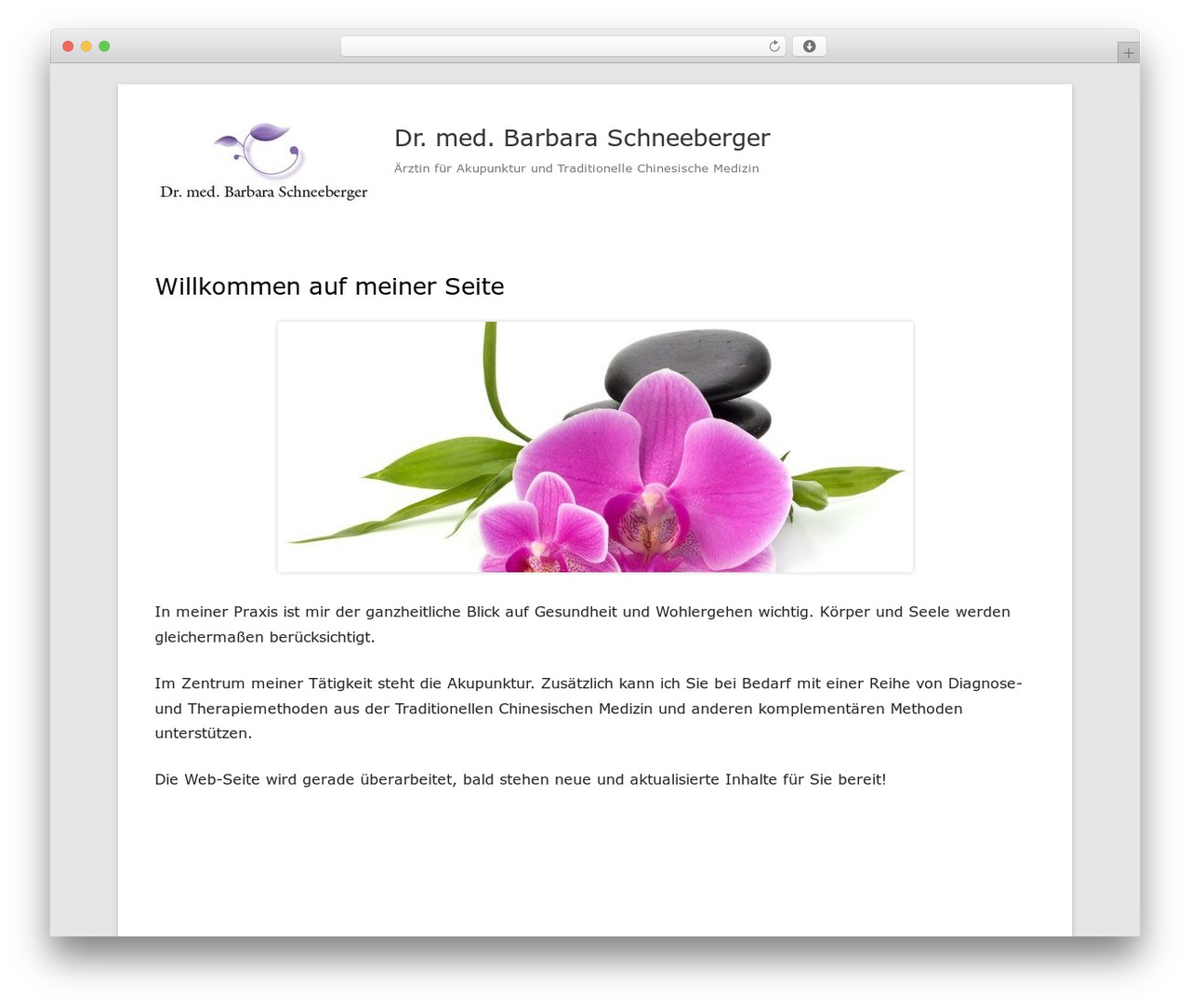 Tiny Framework theme WordPress free - akupunkturschneeberger.at